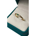 Anillo Oro 18K con Esmeralda Natural Colombiana - Lujo Exclusivo